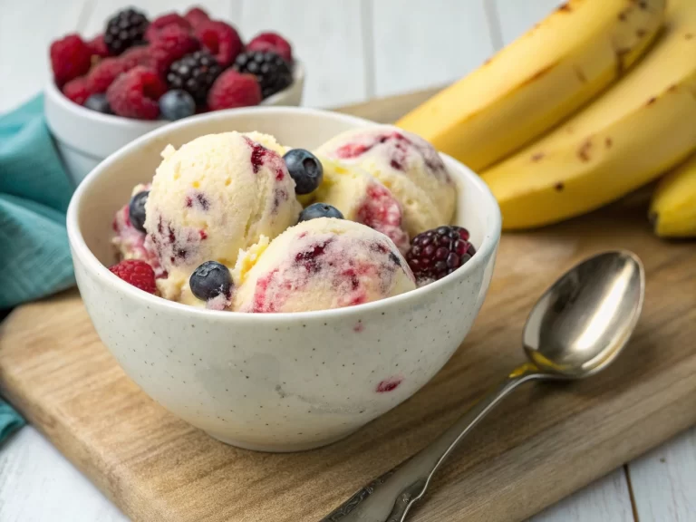 Fruit Ice Cream (3-Ingredient)